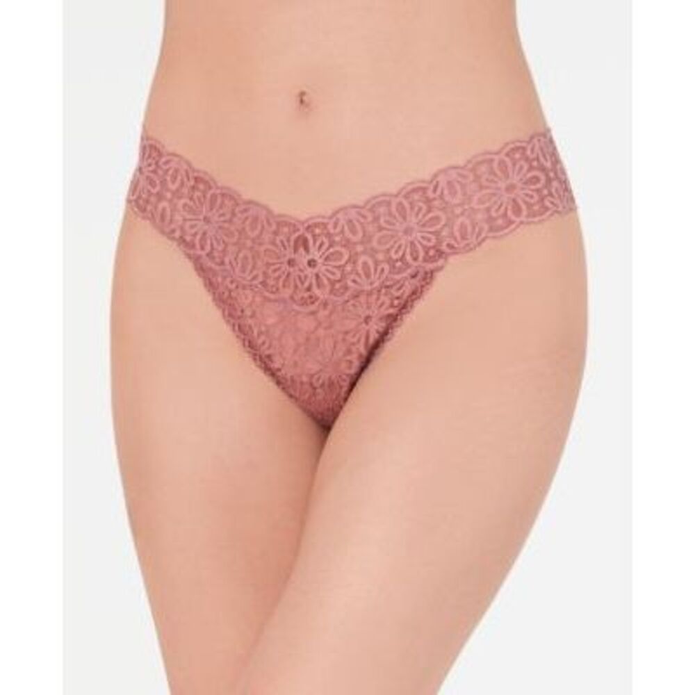JENNI Intimates Pink Thong Underwear Plus ONE SIZE